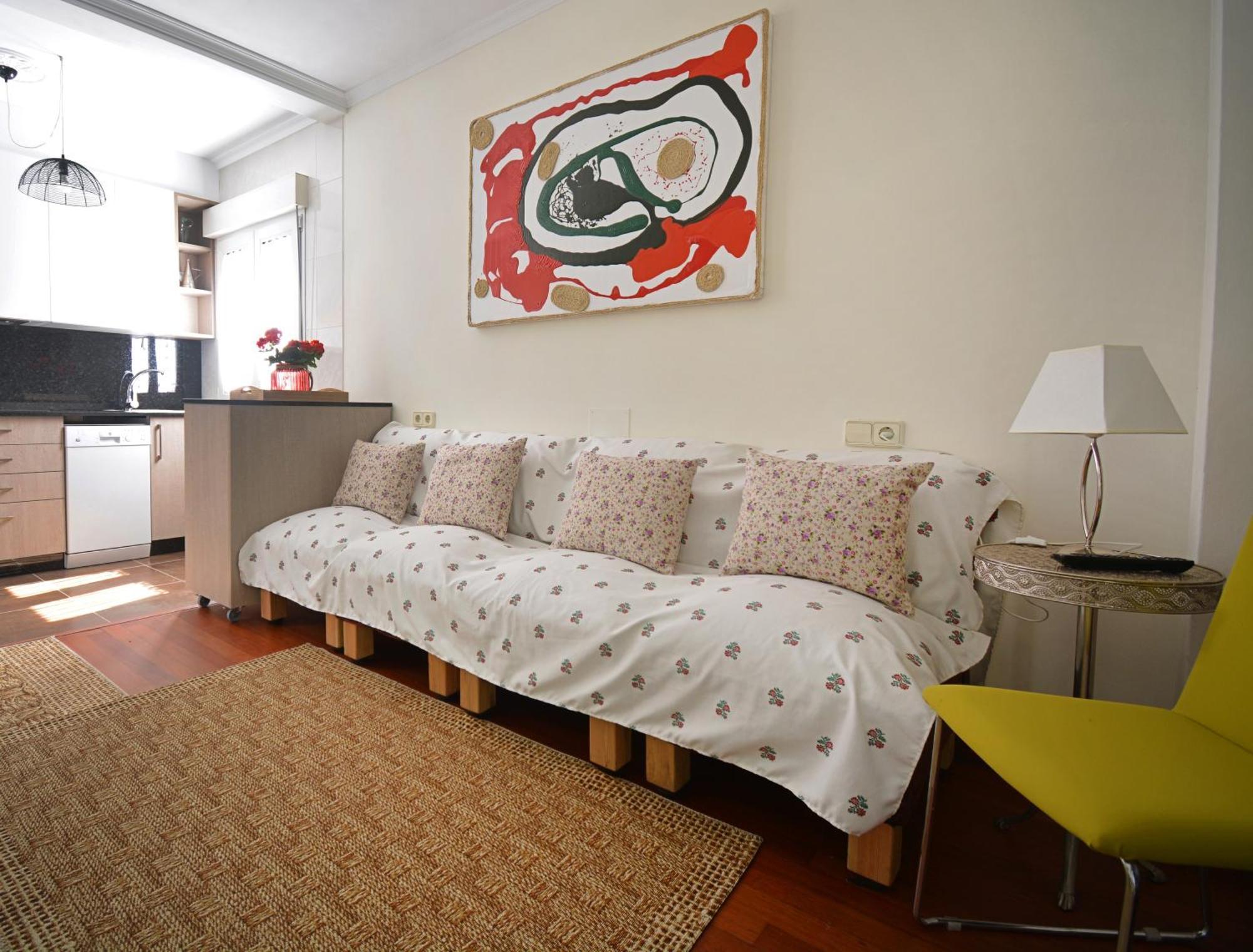 Apartamento Con Terraza En El Entorno De סנשנשו מראה חיצוני תמונה